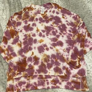 Target athleisure tie dye sweater